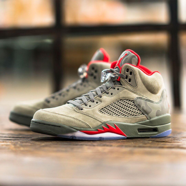 Giày Nike Air Jordan 5 Retro 'Camo' 136027-051 - Ảnh 4