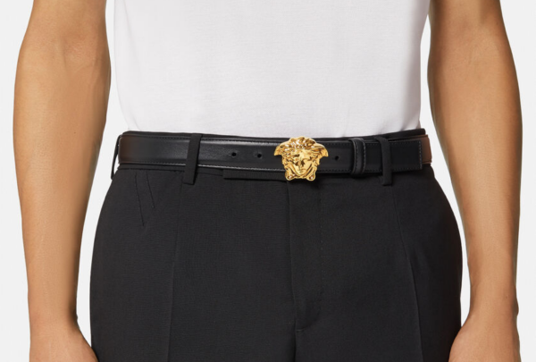 Thắt lưng Versace Men's Belt 1001364-DVTP1-KVO41 - Ảnh 3