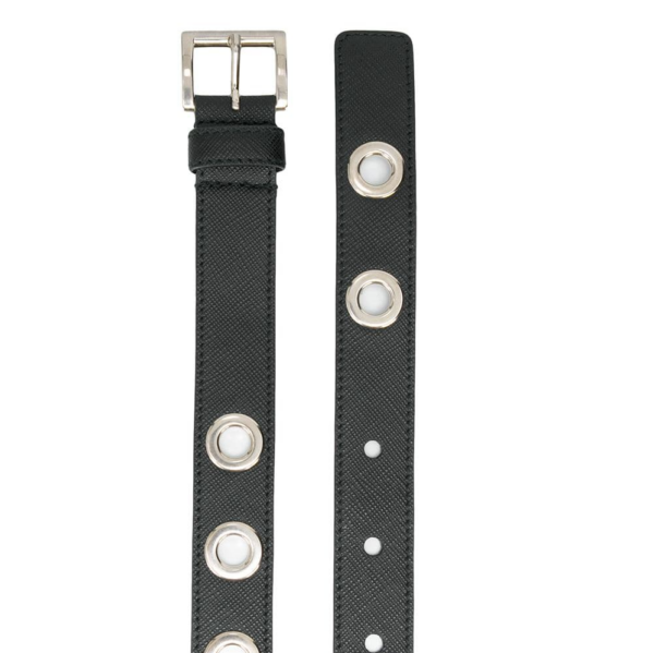 Thắt Lưng Prada Eyelet-Embellished Belt 1CC2918NQF0964 - Ảnh 2