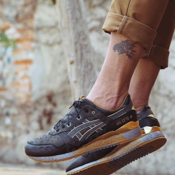 Giày Asics Gel Lyte 3 Vanda Kuro HK6M3-9090 - Ảnh 3