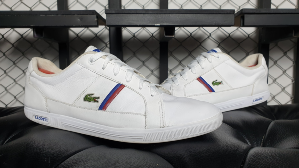 Giày Lacoste Europa Tcl Spm Leather 'White' 7-30SPM000821G - Ảnh 5