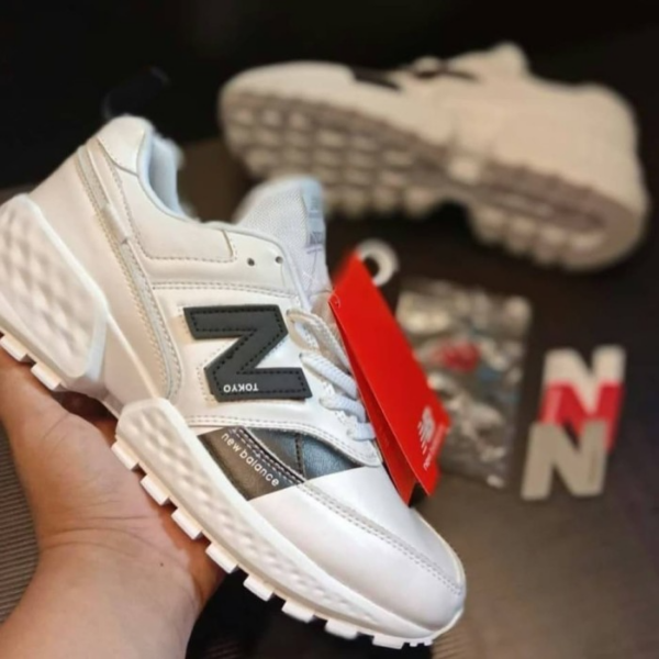 Giày New Balance 574 Sport 'Flight Path White' MS574AGC - Ảnh 3
