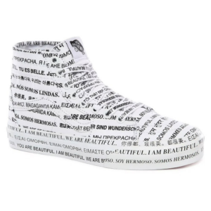 Giay Vans Sk8-Hi Tapered 'We Are Beautiful White' VN0A4U162Q2