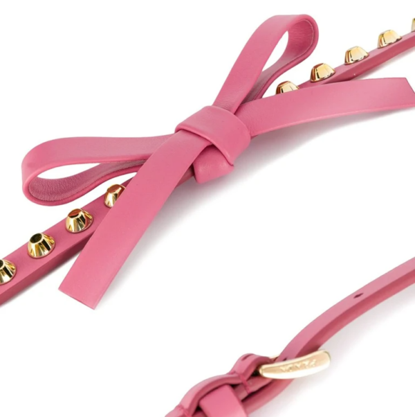 Thắt Lưng Prada Studded Bow Belt 1CC3382BPTF0638 - Ảnh 2