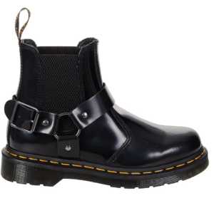 Giày Dr. Martens  Wincox Smooth Leather Buckle Boots Black 23866001