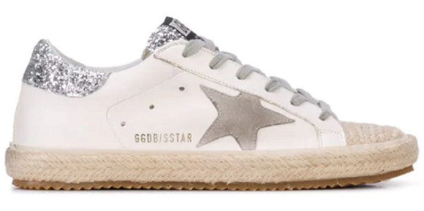 Giày Golden Goose 19SS Superstar 'White Silver' G34WS590-O30