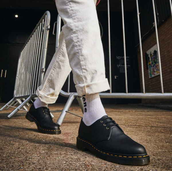 Giày Dr.Martens Vegan 1461 Felix Oxford 'Black' 14046001 - Ảnh 2