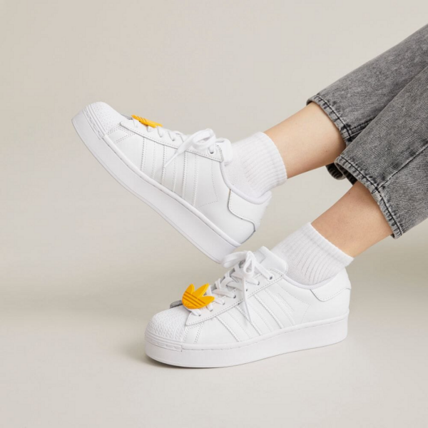 Giày Adidas Originals Superstar Bold 'White' H04027 - Ảnh 3