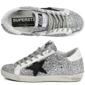 Alternative view of Giày Golden Goose Wmns Superstar 'Glitter Star' G34WS590-O15