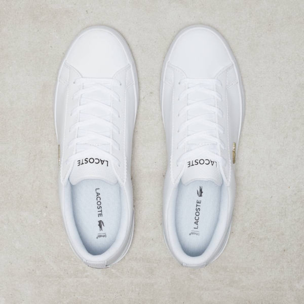 Giày Lacoste Lerond 2 CFA Leather White 740CFA0003-21G - Ảnh 4