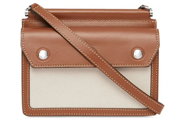 Túi Burberry Mini Horseferry Print Leather 'Brown' 8014611 - Ảnh 2