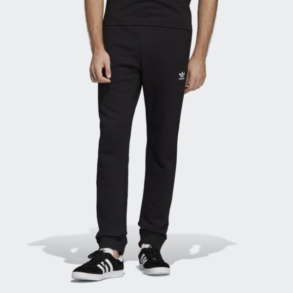 Quần Adidas LOUNGEWEAR Trefoil Essentials Pants Black DV1574 - Ảnh 3