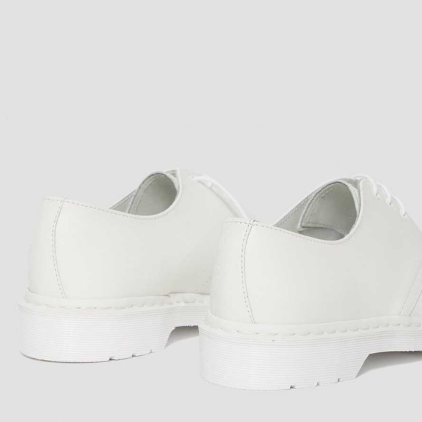Giày Dr.Martens 1461 Mono Smooth Leather Oxford  'White' 14346100 - Ảnh 5