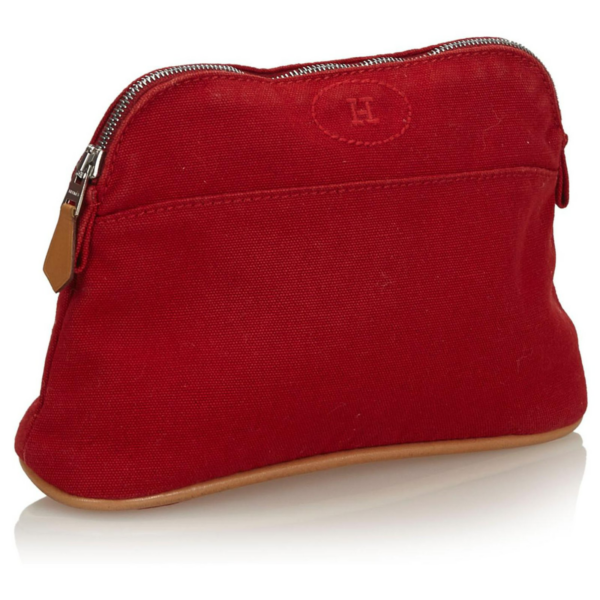 Túi Hermes Ladies Bolide Mini Travel Case 'Red' 103773M-03 - Ảnh 5