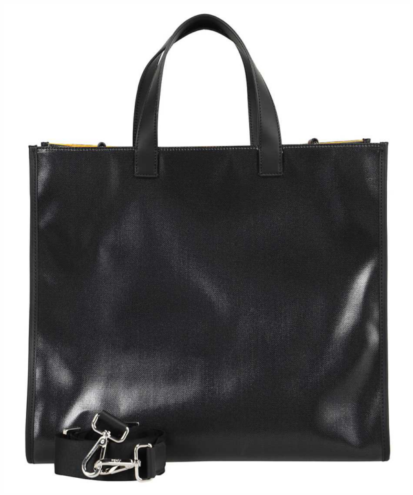Túi Fendi Shopper With White Logo 'Black' 7VA390-AFSS-F1DG7 - Ảnh 3