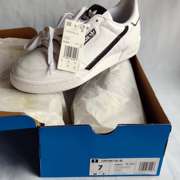 Giày Adidas Continental 80 'White Black' FZ0032 - Ảnh 5