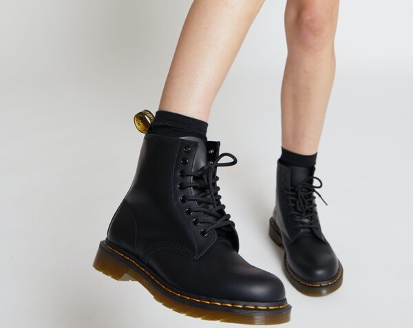 Giày Dr. Martens 1490 Black Virginia Shoes 22524001 - Ảnh 4