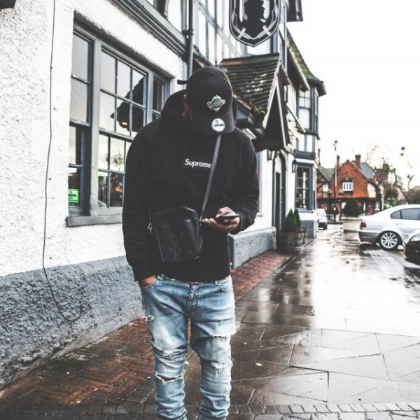 Túi Louis Vuitton x Supreme Danube Epi PM Black - Ảnh 8