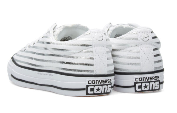 Giày Converse Chuck Taylor All Star Low Silver Stripe 148372C - Ảnh 4