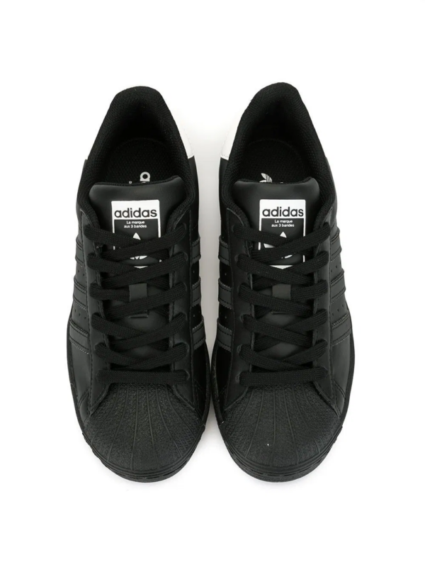 Giày Adidas Superstar J 'Varsity Pack Black White' FV3740 - Ảnh 2