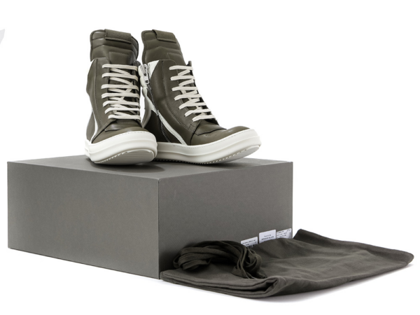 Giày Rick Owens Wmns Geobasket 'Beige'  RP16S9894 LVBP 2511 - Ảnh 3