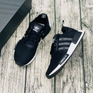 Alternative view of Giày Adidas NMD_R1 'Black White' FX1033