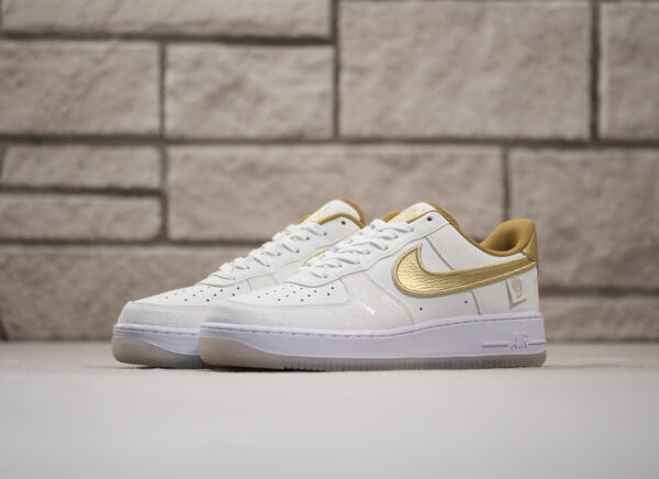 Giày Nike Air Force 1 Low Worldwide Katakana Gold DA1343-170 - Ảnh 4