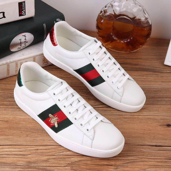 Giày Gucci Ace Embroidered 'Bee' 429446-A38G0-9064 - Ảnh 7