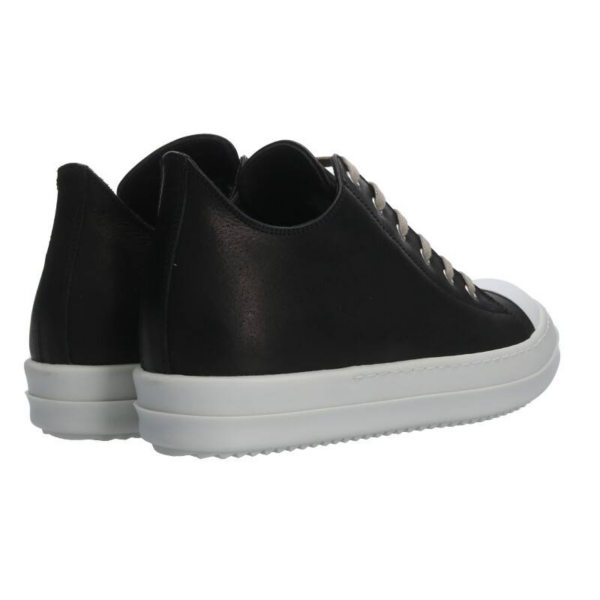 Giày Rick Owens Black Low Sneakers RU20F3891 - Ảnh 3