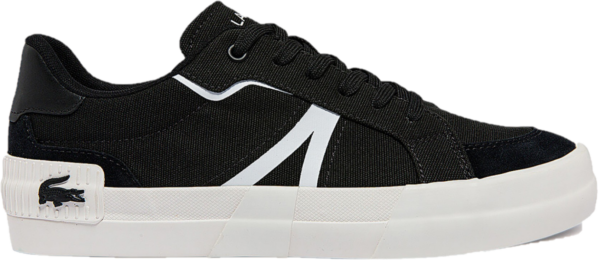 Giay Lacoste L004 Canvas 'Black' 43CMA0055