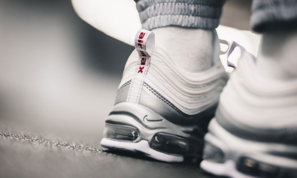 Giày Nike Air Max 97 QS 'B-Sides White Silver' AT5458-100 - Ảnh 6
