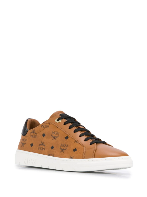 Giày Mcm Terrain Visetos Cognac MESAAMM17-CO - Ảnh 2