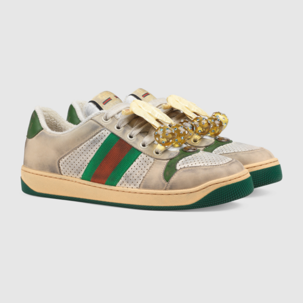 Giày Gucci Wmns Screener 'Off-White' 571961-0YI20-9582 - Ảnh 4