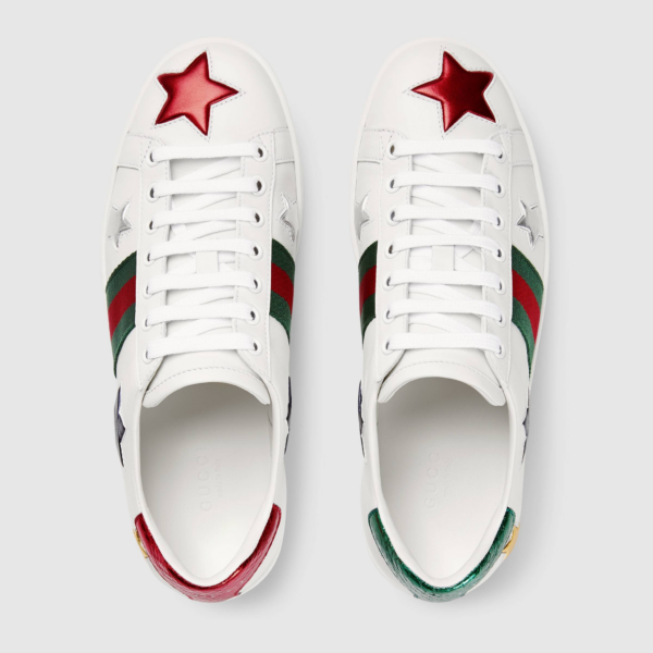 Giày Gucci Ace 'Stars' 454562-DOP50-9076 - Ảnh 4