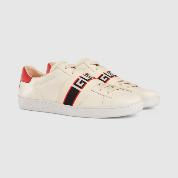 Giày Gucci Wmns Ace 'Stripe Ivory' 525269-0FIV0-9086 - Ảnh 4