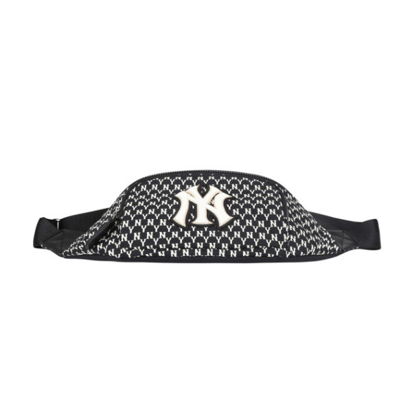 Túi MLB Waist Bag Monogram Black 32BGC9911-50L - Ảnh 3