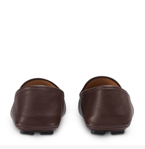 Giày Gucci Brown Horsebit Men's Leather Driver 548604-BXO00-2254 - Ảnh 6
