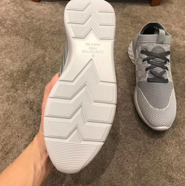 Giày Louis Vuitton Fastlane Sneaker Grey 1A5ARF - Ảnh 3