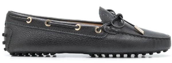 Giày Tod's Wmns Black Leather Driving Loafer XXW0FW05030RMMB400