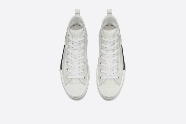 Giay Dior B23 High 'White Dior' 3SH118YNT-H060