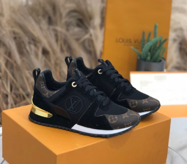 Giày Louis Vuitton LV Run Away Marathon Running Sneakers 1A3CVZ - Ảnh 4