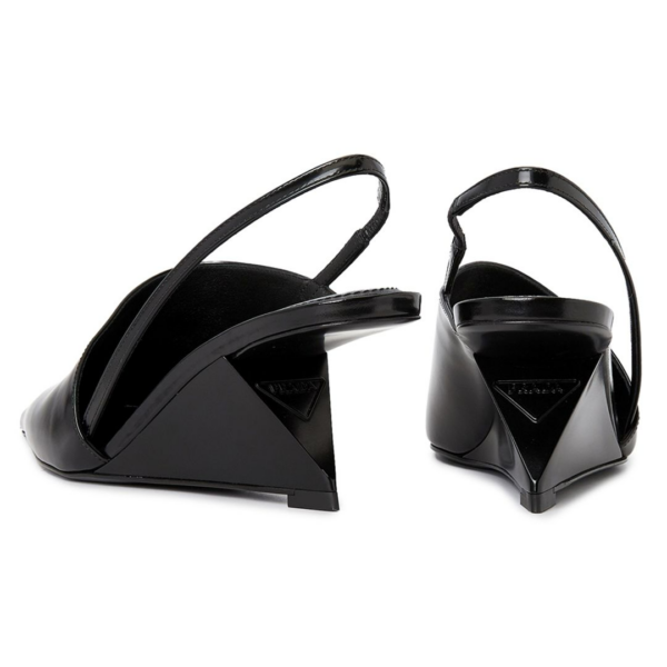 Dép Prada Logo Brushed 'Black' 1I886M-055-F0002 - Ảnh 3