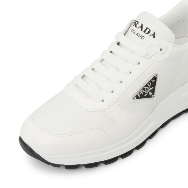 Giày Prada Spazzolato Logo 'White' 2EE369-3LKI-F0964 - Ảnh 3