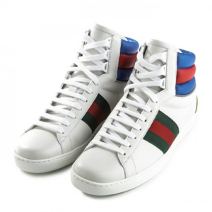 Alternative view of Giày Gucci Ace High Top 'White' 548689-0RDQ0-9060