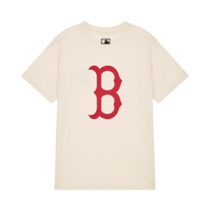 Alternative view of Áo MLB X Disney Action Short Sleeve T Shirt Boston Red Sox Ivory 31TSK2031-43L