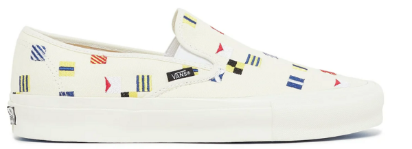 Giay Vans OG Style 48 LX Maritime 'White Cream' VN0A4UVFAR9
