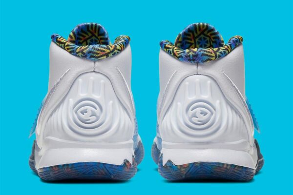 Giày Nike Kyrie 6 'White Sapphire Crimson' BQ5599-146 - Ảnh 5