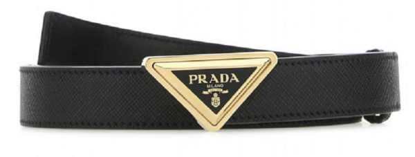 Thắt Lưng Prada Saffiano 'Black' 1CC522-053-F0002 - Ảnh 2