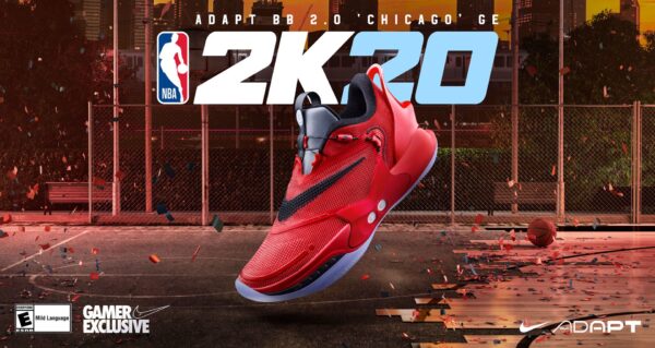 Giày Nike NBA 2K20 x Adapt BB 2.0 'Chicago' BQ5397-900 - Ảnh 6