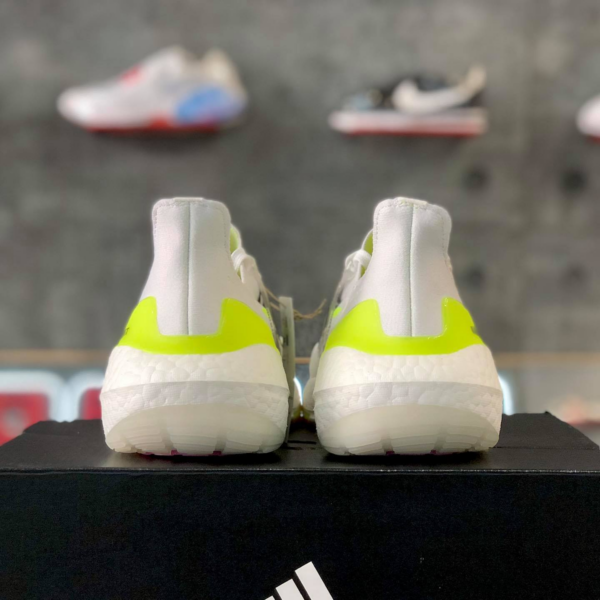 Giày Adidas UltraBoost 21 'White Solar Yellow' FY0377 - Ảnh 4